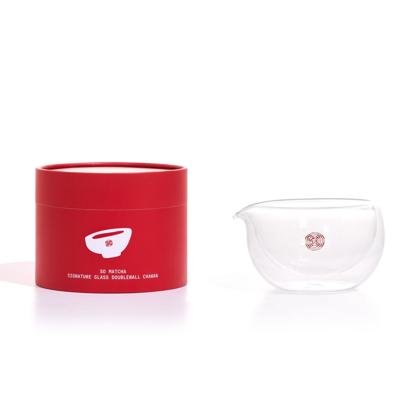 SO MATCHA Signature Glass Double Wall Chawan
